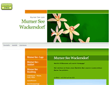 Tablet Screenshot of murner-see.com